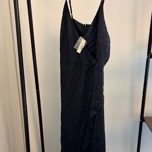 Madewell Black Sleeveless Dress
